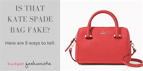 how to identify a fake kate spade bag|kate spade knock offs.